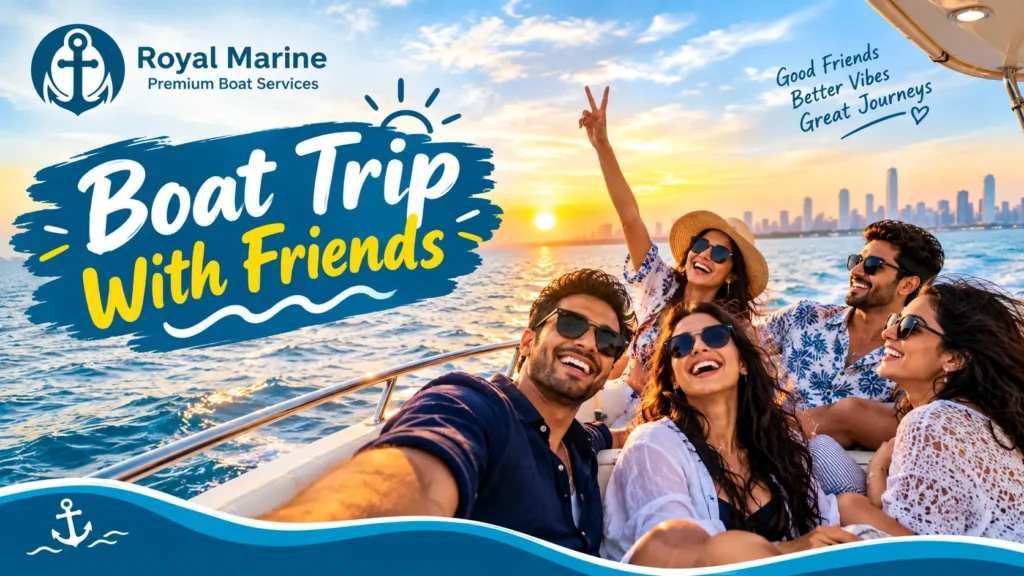 Boat Trip With Friends for a Fun and Memorable Experience